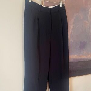 Aritzia Effortless Wide Leg Black Pant